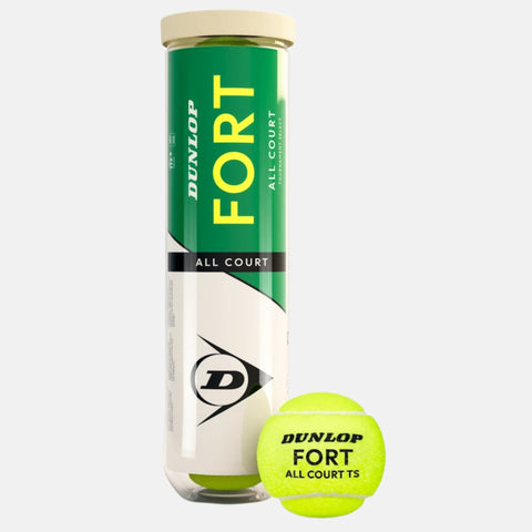 Tube de 4 balles Dunlop Fort All Court