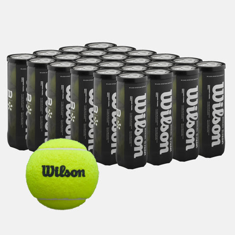 Carton de 24 tubes de 3 balles padel Wilson Premier Padel