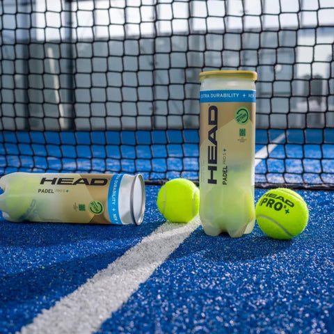 Balles de padel HEAD Bi - pack de 6 balles padel HEAD Pro S+