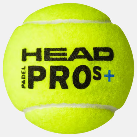 Balles de padel HEAD Bi - pack de 6 balles padel HEAD Pro S+