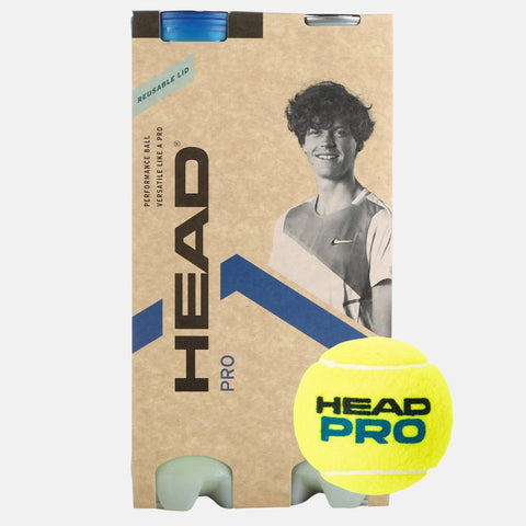 Balles de tennis HEAD Bi - pack de 8 balles HEAD Pro