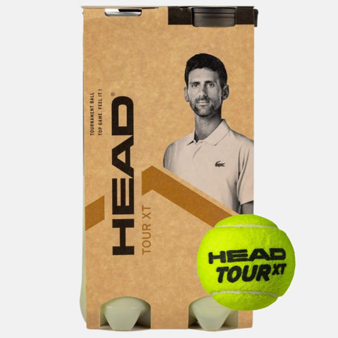 Balles de tennis HEAD Bi - pack de 8 balles HEAD Tour XT