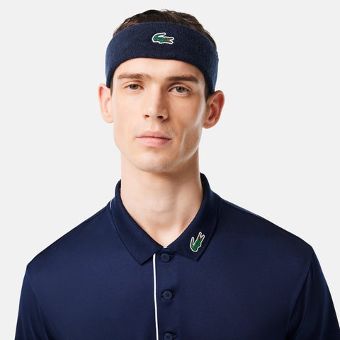 Bandeau Lacoste Bandeau Tennis jersey bouclette