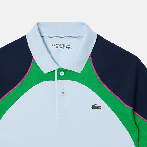 Polo Lacoste Polo Tennis color - block Ultra Dry
