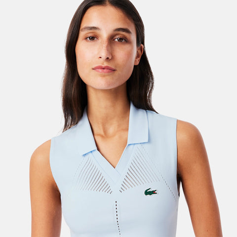 Polo Lacoste Polo Tennis sans manches maille stretch