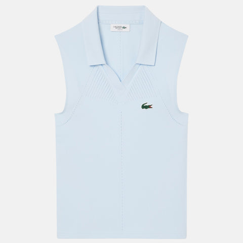 Polo Lacoste Polo Tennis sans manches maille stretch