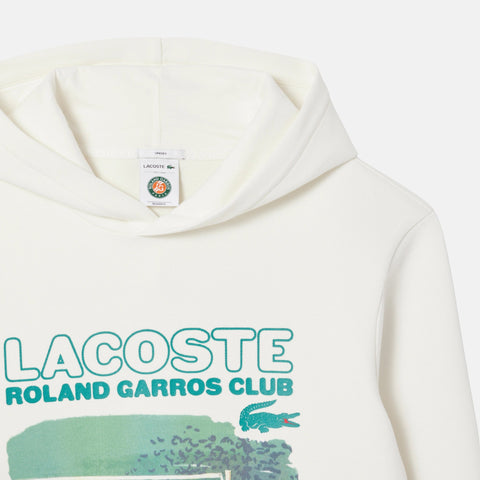 Sweatshirt Lacoste Sweatshirt à capuche Roland - Garros Club