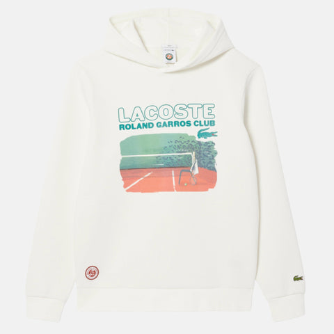 Sweatshirt Lacoste Sweatshirt à capuche Roland - Garros Club