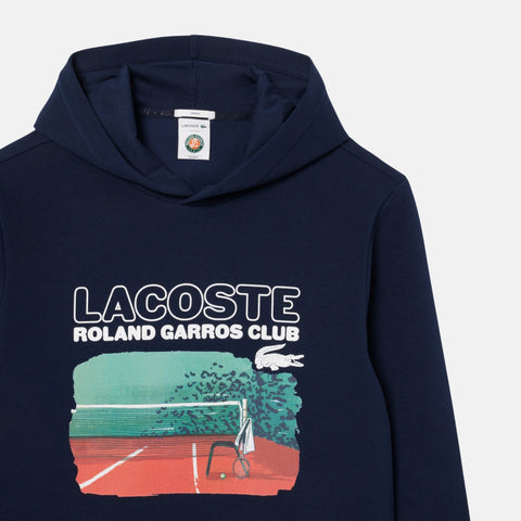 Sweatshirt Lacoste Sweatshirt à capuche Roland - Garros Club