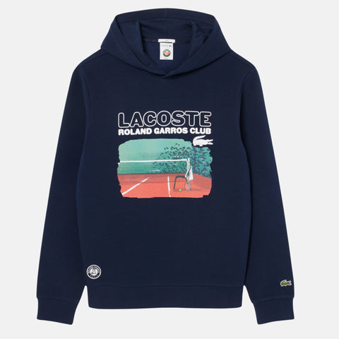 Sweatshirt Lacoste Sweatshirt à capuche Roland - Garros Club