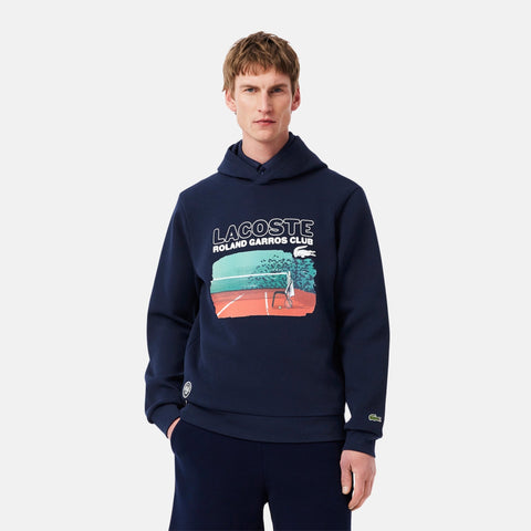 Sweatshirt Lacoste Sweatshirt à capuche Roland - Garros Club