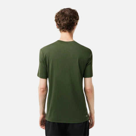T-shirt Lacoste T-shirt à col rond Sport en coton mélangé respirant