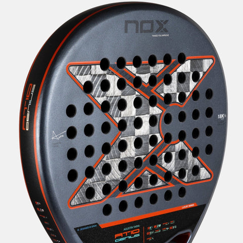 Raquette de padel NOX AT10 Luxury Genius 18K Agustín Tapia