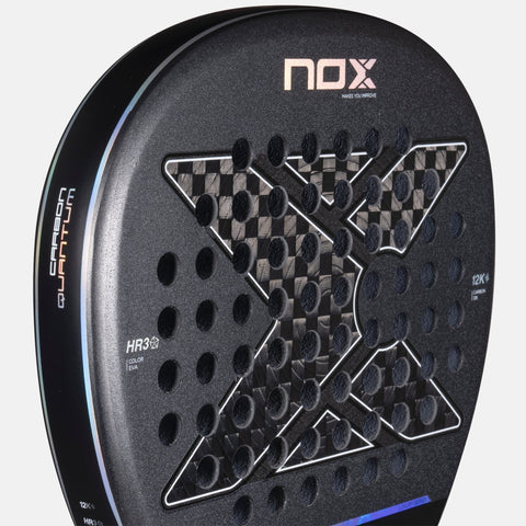 Raquette de padel NOX Carbon Quantum 12K