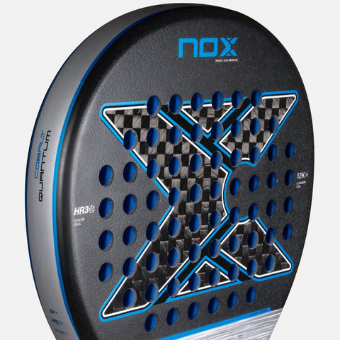 Raquette de padel NOX Cobalt Quantum 12K