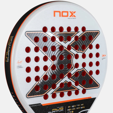 Raquette de padel NOX ML10 Quantum 3K Miguel Lamperti