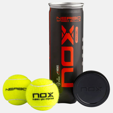 Balles de padel NOX Tube de 3 balles padel NOX Nerbo