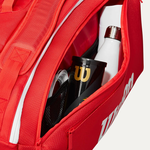 Sac de tennis Wilson Super Tour 15PK Red 2025