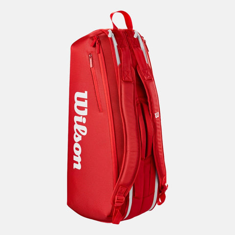 Sac de tennis Wilson Super Tour 6PK Red 2025