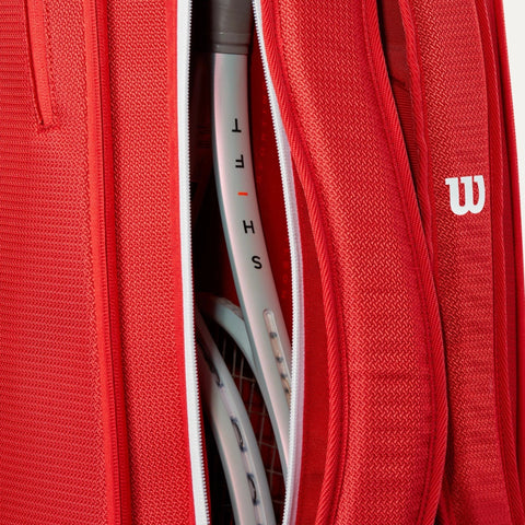 Sac de tennis Wilson Super Tour 6PK Red 2025