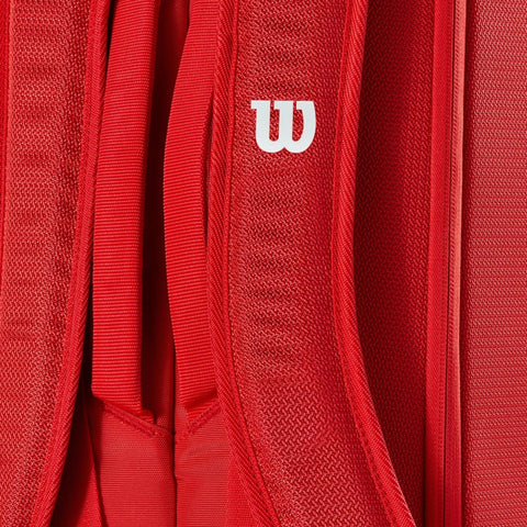 Sac de tennis Wilson Super Tour 6PK Red 2025