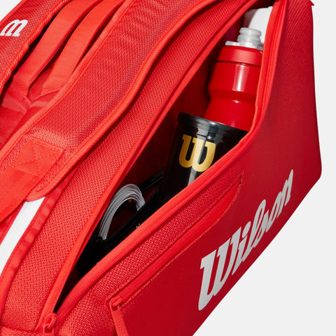 Sac de tennis Wilson Super Tour 6PK Red 2025