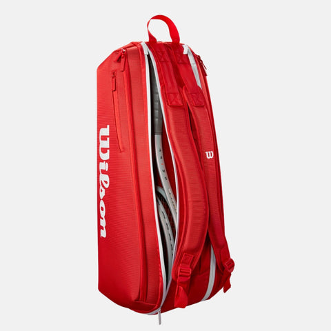 Sac de tennis Wilson Super Tour 6PK Red 2025
