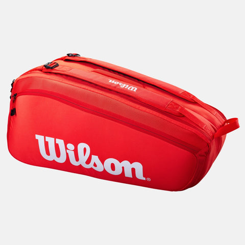 Sacs de tennis Wilson Super Tour 9PK Red