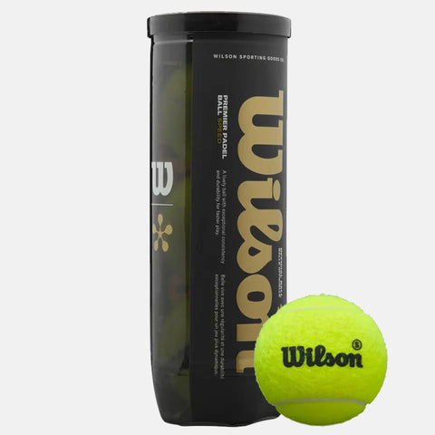 Balles de padel Wilson Tube de 3 balles padel Wilson Premier Padel Speed