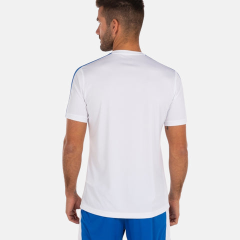 T-shirt Academy III Blanc Royal