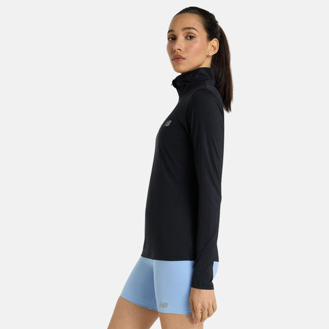 T-shirt manches longues Sport Quarter Zip