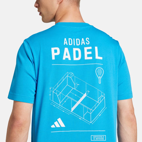 T-shirt adidas T-shirt AeroReady Padel Graphic