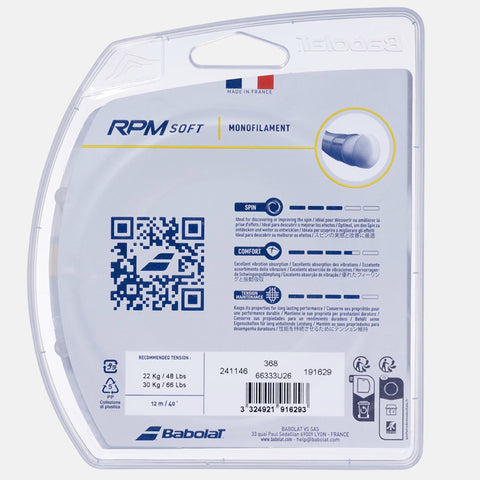 Cordage Babolat Babolat RPM Soft (12 m)