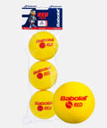 Balles de tennis Babolat Sachet de 3 balles Babolat Red Foam