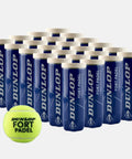 Balles de padel Dunlop Carton de 24 tubes de 3 balles padel Dunlop Fort