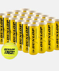 Balles de padel Dunlop Carton de 24 tubes de 3 balles padel Dunlop Team