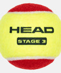 Balles de tennis Dunlop Tube de 3 balles HEAD Stage 3