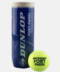 Balles de padel Dunlop Tube de 3 balles padel Dunlop Fort