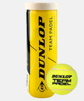 Balles de padel Dunlop Tube de 3 balles padel Dunlop Team