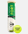 Balles de tennis Dunlop Tube de 4 balles Dunlop Fort All Court