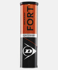 Balles de tennis Dunlop Tube de 4 balles Dunlop Fort Clay Court