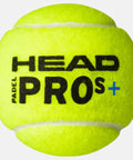 Balles de padel HEAD Bi - pack de 6 balles padel HEAD Pro S+