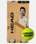Balles de tennis HEAD Bi - pack de 8 balles HEAD Tour XT