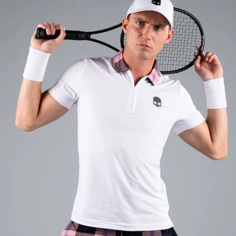 Polo Hydrogen Polo Tartan Zipped Tech