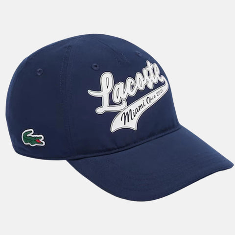 Casquette Lacoste Casquette édition Miami Open en microfibre