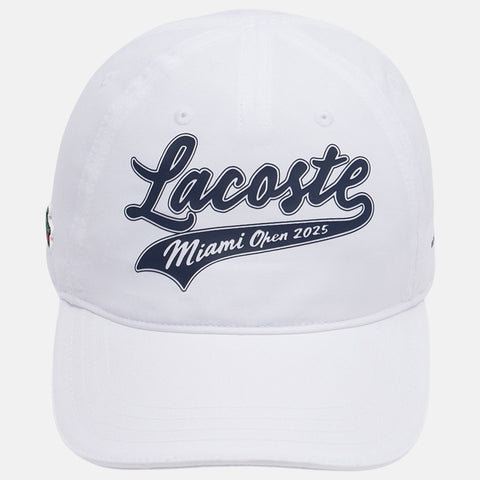 Casquette Lacoste Casquette édition Miami Open en microfibre