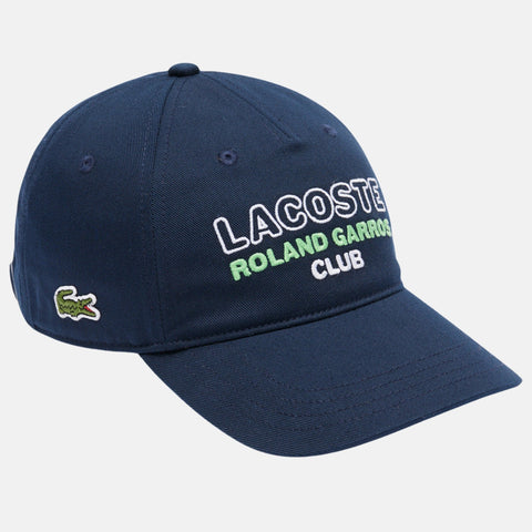 Casquette Lacoste Casquette Sport édition Roland Garros en sergé