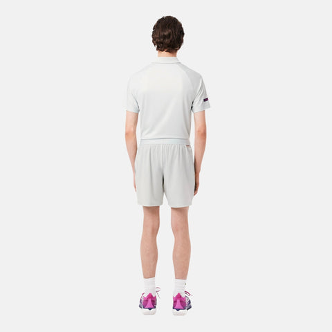 Short Lacoste Short Tennis Roland - Garros en jersey stretch 2 en 1