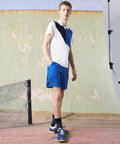 Short Lacoste Short Tennis Sport à imprimé contrasté