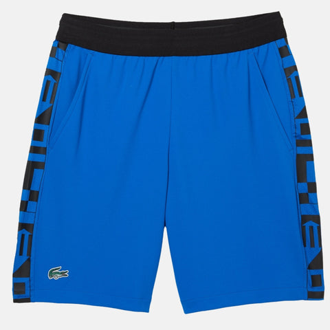 Short Lacoste Short Tennis Sport à imprimé contrasté